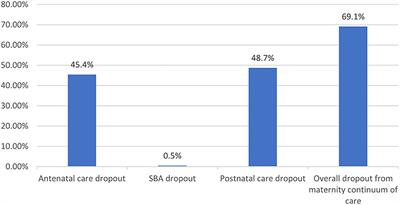 Dropout from a maternal and newborn continuum of care after antenatal care booking and its associated factors in Debre Berhan town, northeast Ethiopia